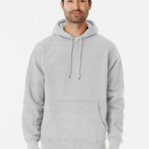 Blank black or any color, classic no print design Pullover Grey Hoodie