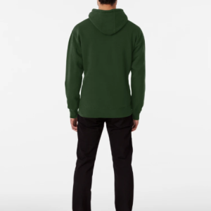 Blank black or any color, classic no print design Pullover Green Hoodie