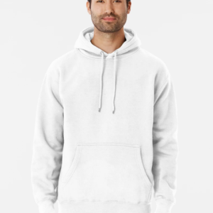 Blank White or any color, classic no print design Pullover Hoodie